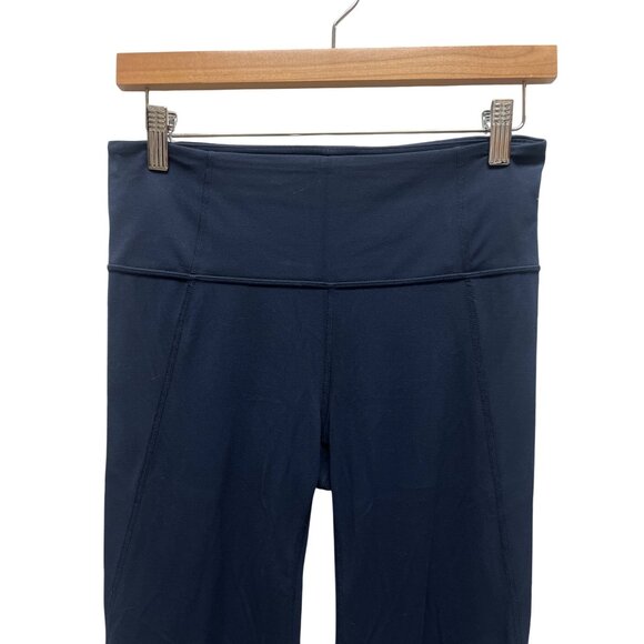 Athleta Navy Blue Straight Leg Straight Up Pant Tall - Picture 4 of 7